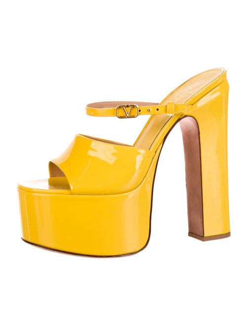 Valentino Patent Leather Sandals