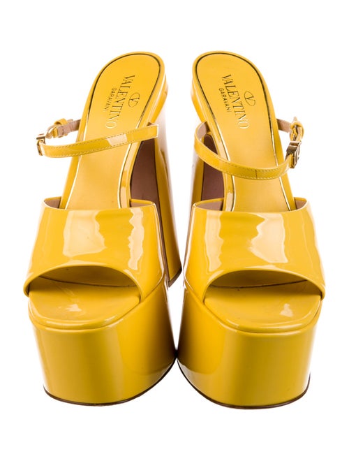 Valentino Patent Leather Sandals