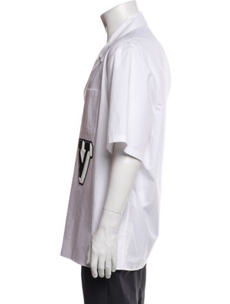 Valentino Graphic Print Short Sleeve Shirt