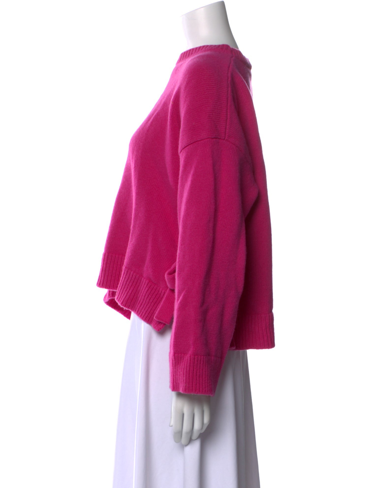 Valentino Virgin Wool Crew Neck Sweater