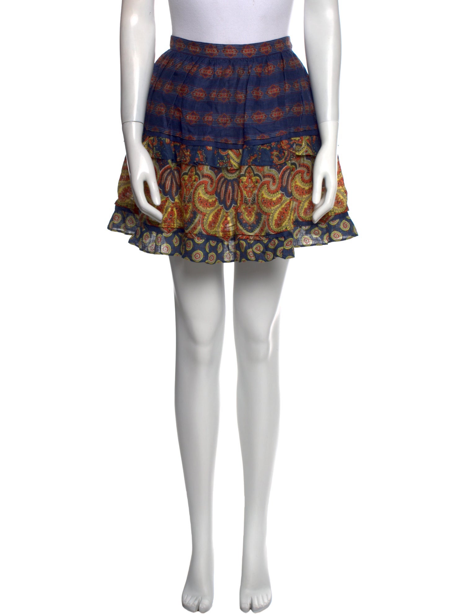 Valentino Linen Mini Skirt w/ Tags