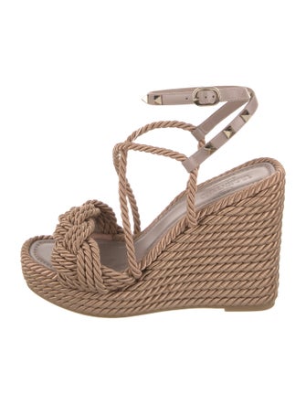 Valentino Rockstud Accents Studded Accents Espadrilles