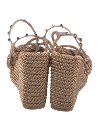 Valentino Rockstud Accents Studded Accents Espadrilles