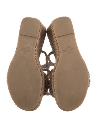 Valentino Rockstud Accents Studded Accents Espadrilles