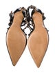 Valentino Rockstud Accents Leather T-Strap Pumps