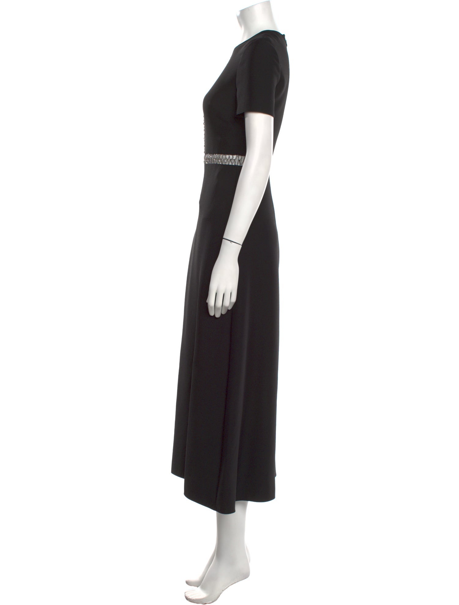 Valentino Virgin Wool Long Dress w/ Tags