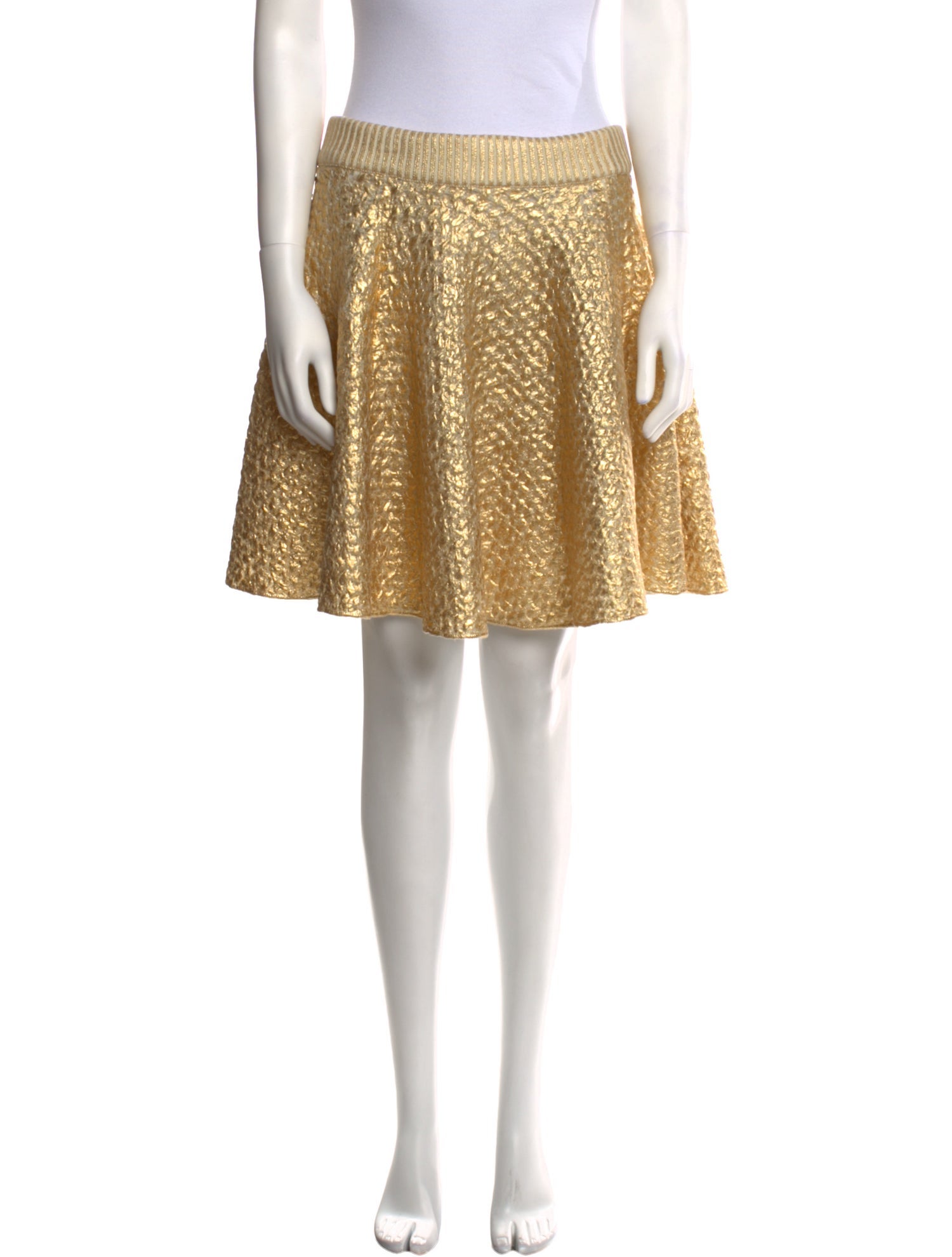 Valentino Virgin Wool Mini Skirt w/ Tags