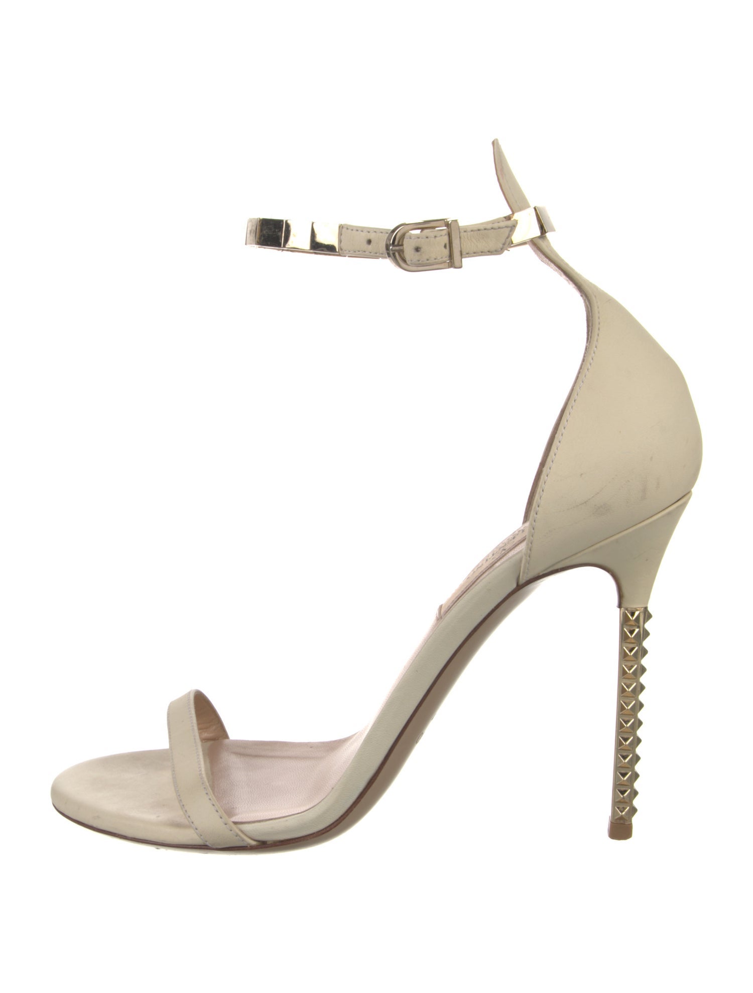 Valentino Rockstud Accents Leather Sandals