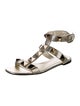 Valentino Leather Gladiator Sandals