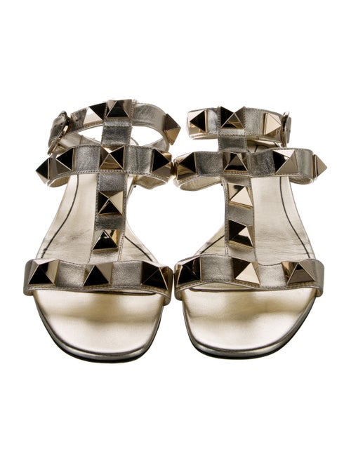 Valentino Leather Gladiator Sandals