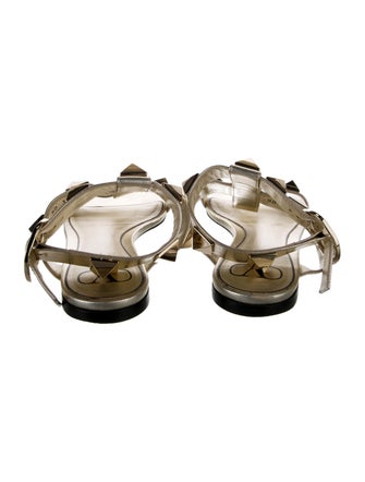 Valentino Leather Gladiator Sandals