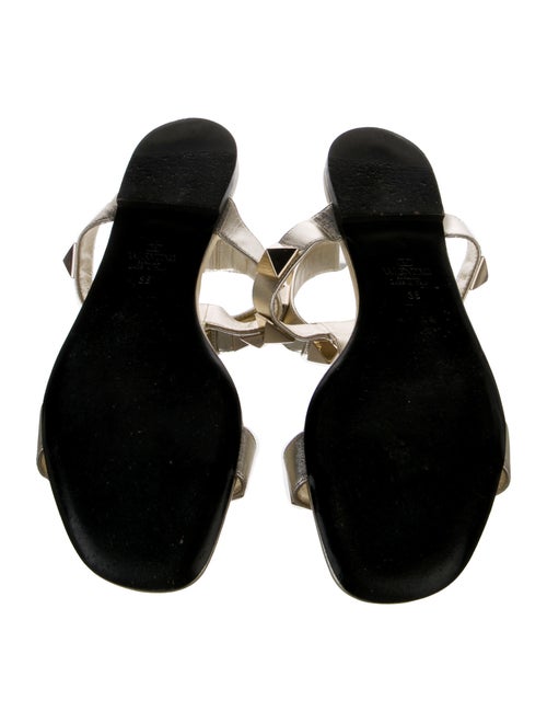 Valentino Leather Gladiator Sandals