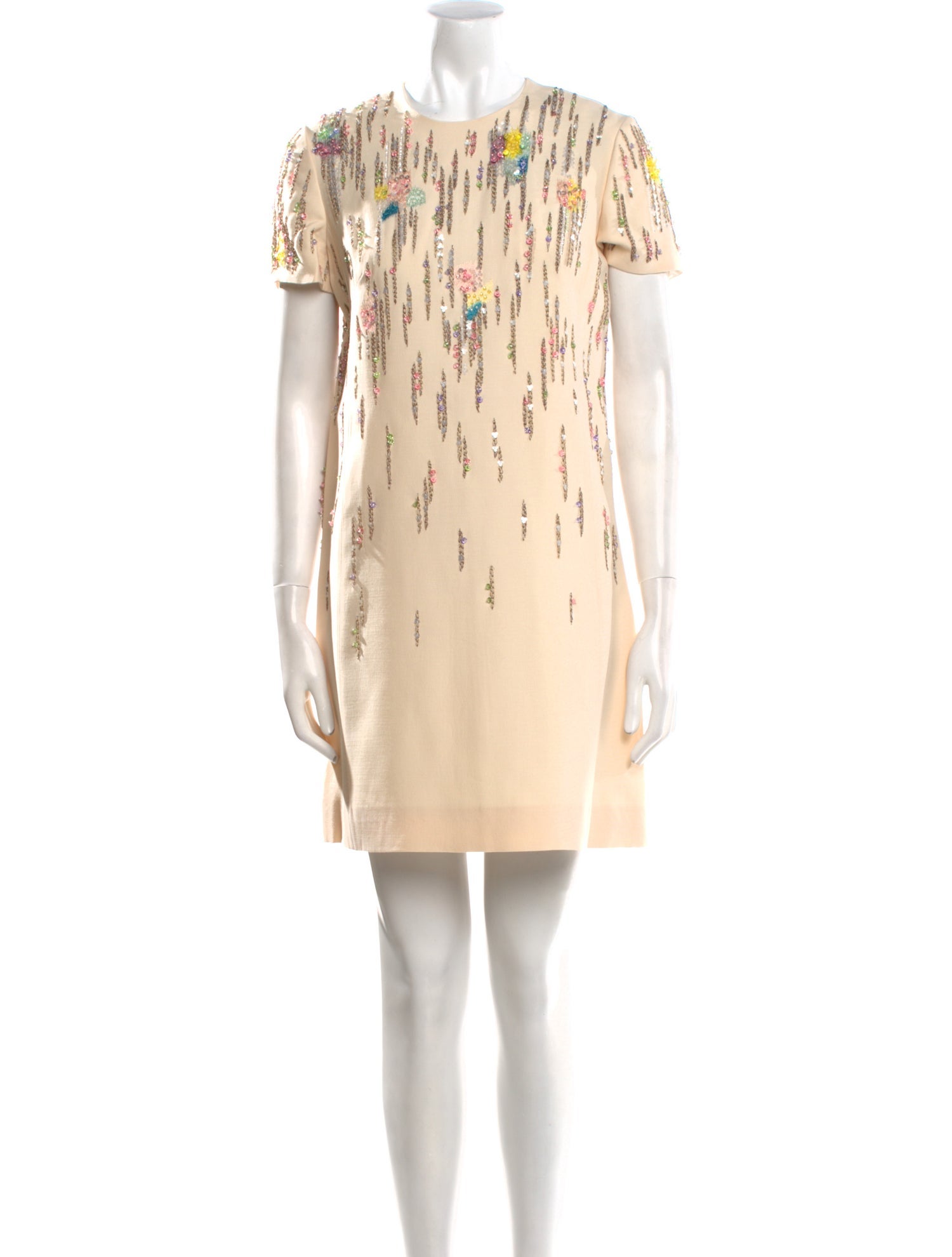 Valentino Virgin Wool Mini Dress