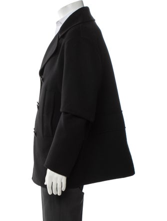 Valentino Virgin Wool Peacoat