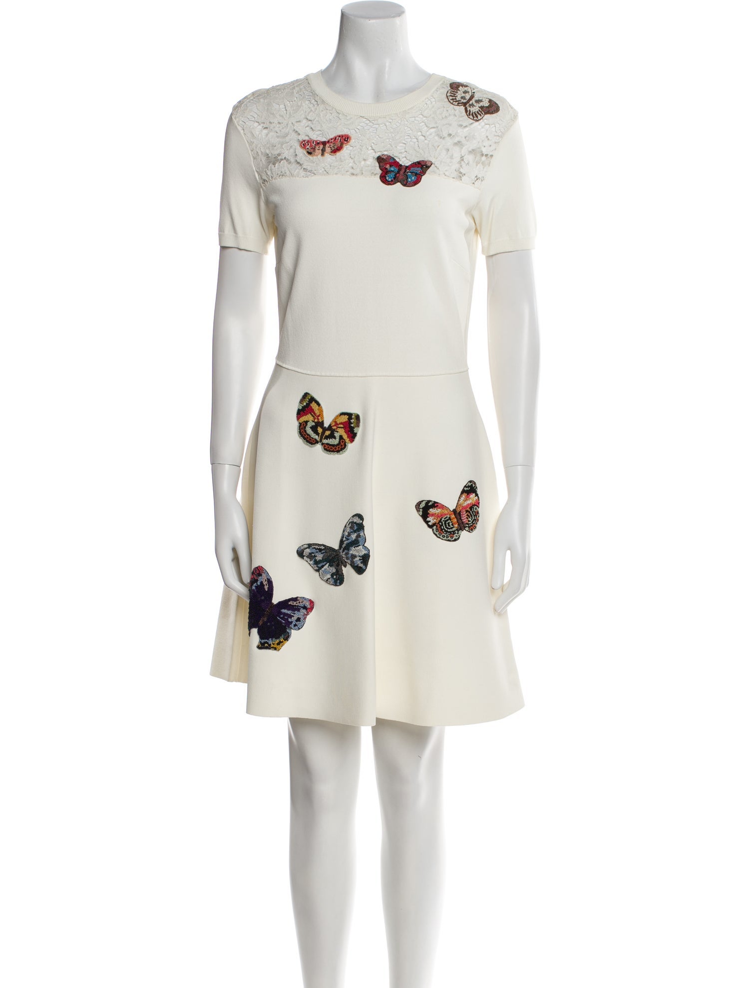 Valentino Printed Mini Dress