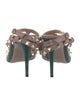 Valentino Rockstud Accents Leather T-Strap Pumps