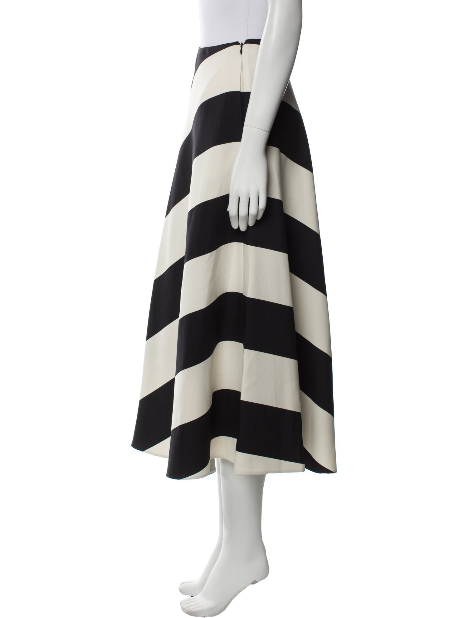 Valentino Virgin Wool Midi Length Skirt w/ Tags