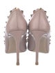 Valentino Rockstud Accents Leather Pumps