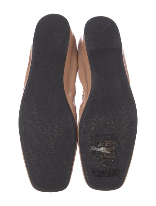 Valentino Leather Ballet Flats