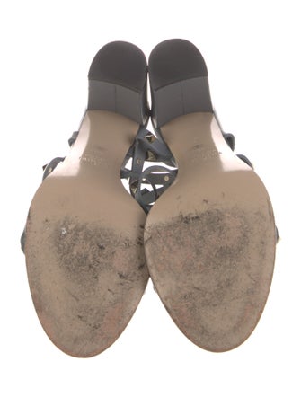 Valentino Rockstud Accents Leather Gladiator Sandals