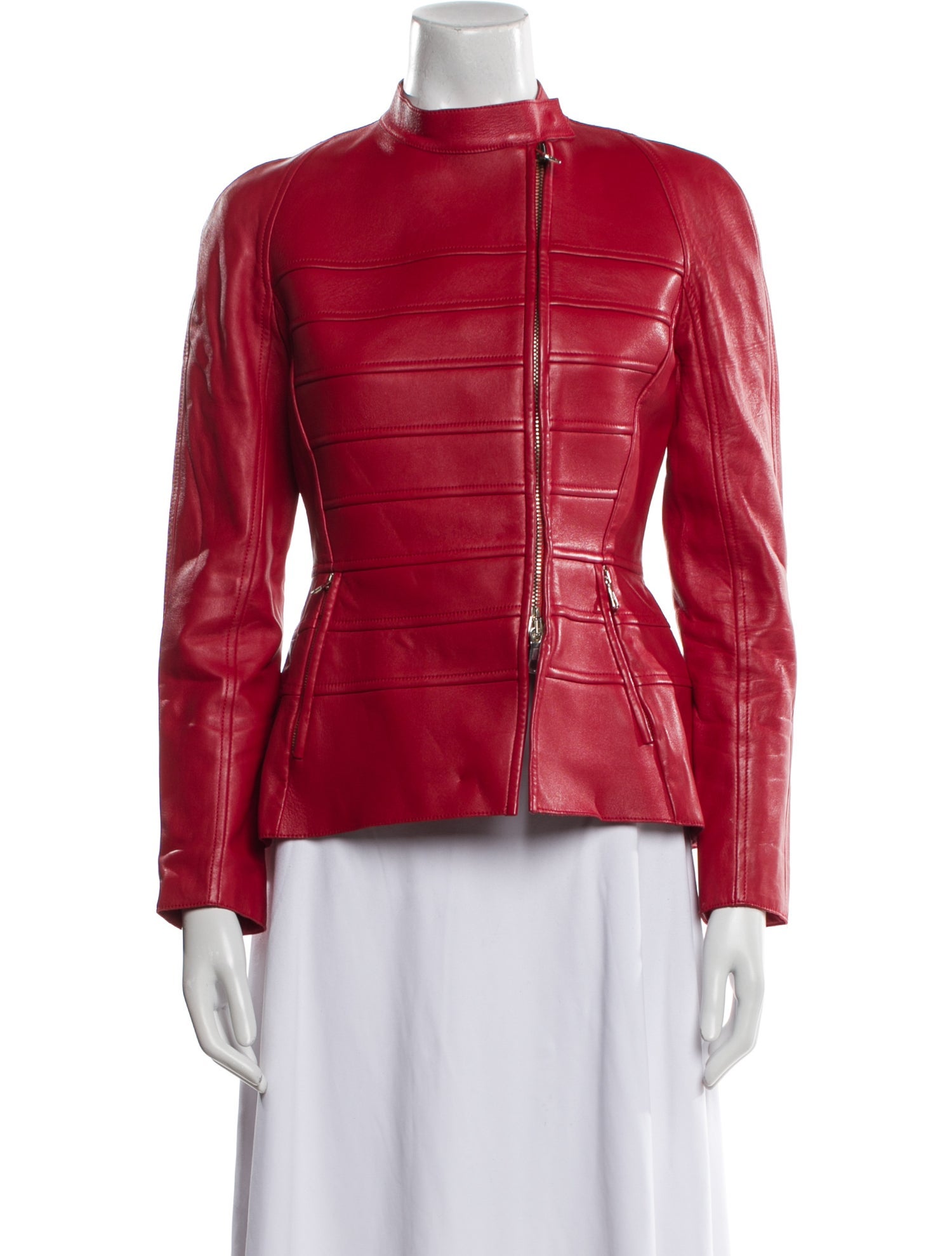 Valentino Leather Biker Jacket