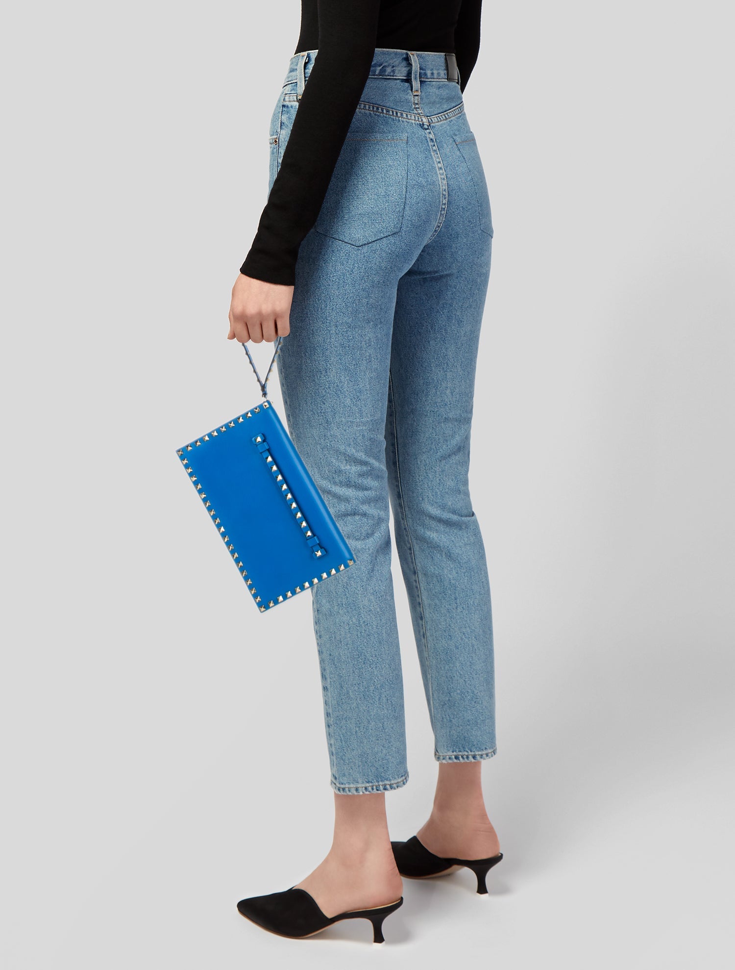 Valentino Rockstud Clutch