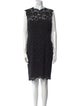 Valentino Lace Knee-Length Dress