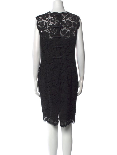 Valentino Lace Knee-Length Dress