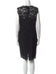 Valentino Lace Knee-Length Dress