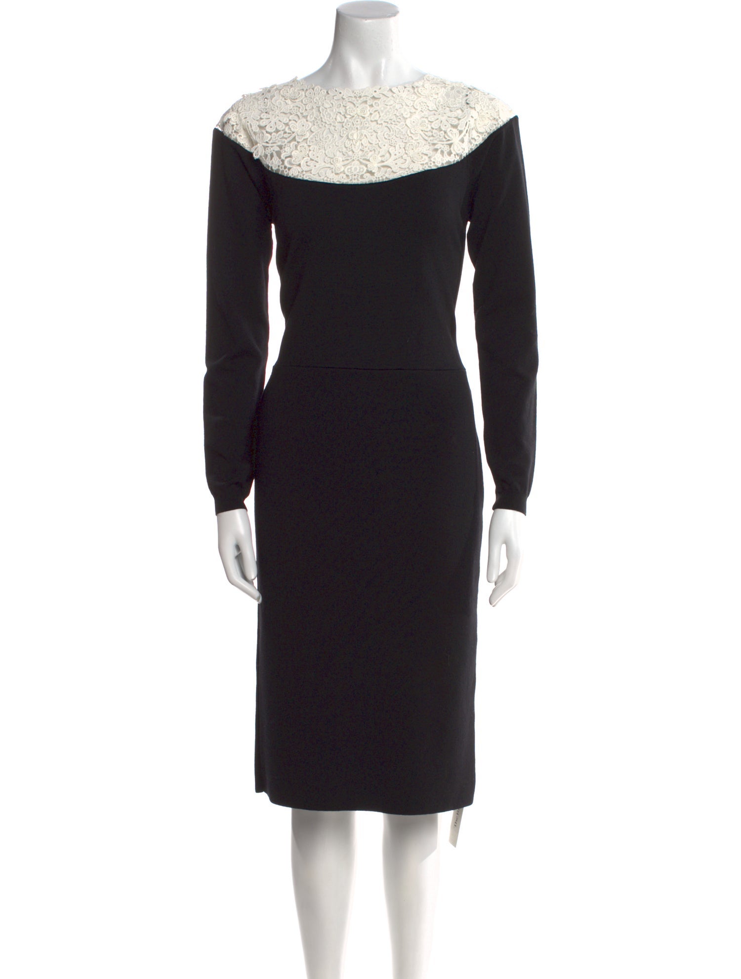 Valentino Wool Midi Length Dress w/ Tags