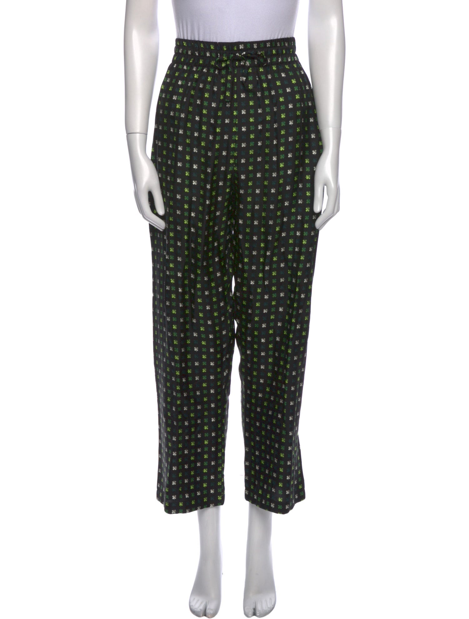 Valentino Silk Wide Leg Pants