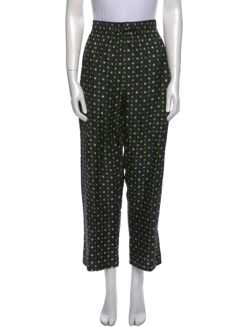 Valentino Silk Wide Leg Pants