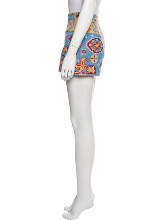 Valentino Printed Mini Shorts