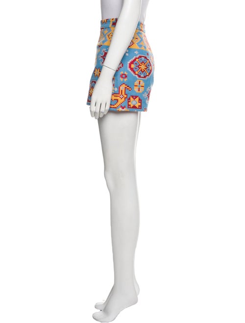 Valentino Printed Mini Shorts