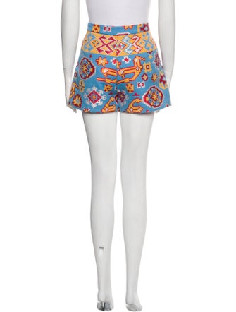 Valentino Printed Mini Shorts