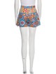 Valentino Printed Mini Shorts