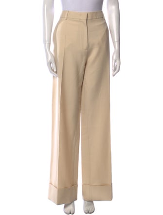 Valentino Virgin Wool Wide Leg Pants