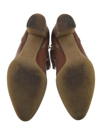 Valentino Rockstud Accents Leather Riding Boots