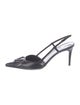 Valentino Leather Slingback Pumps