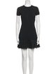 Valentino Crew Neck Mini Dress