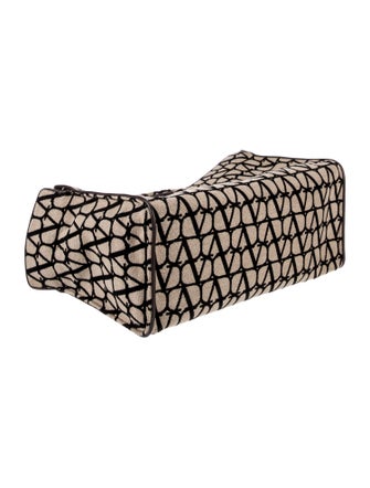 Valentino Canvas Top Handle Bag