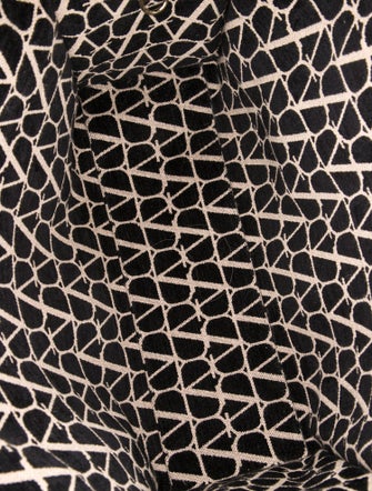 Valentino Canvas Top Handle Bag