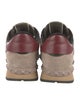 Valentino Rockstud Accents Suede Sneakers