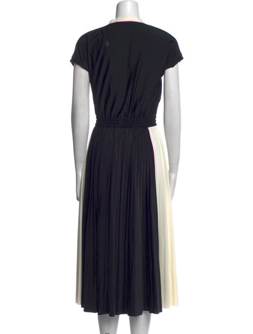 Valentino V-Neck Midi Length Dress