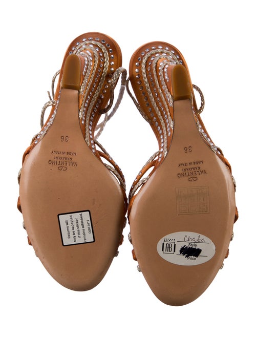 Valentino Satin Sandals