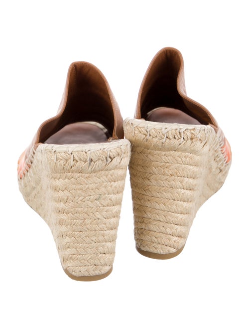 Valentino Leather Printed Espadrilles