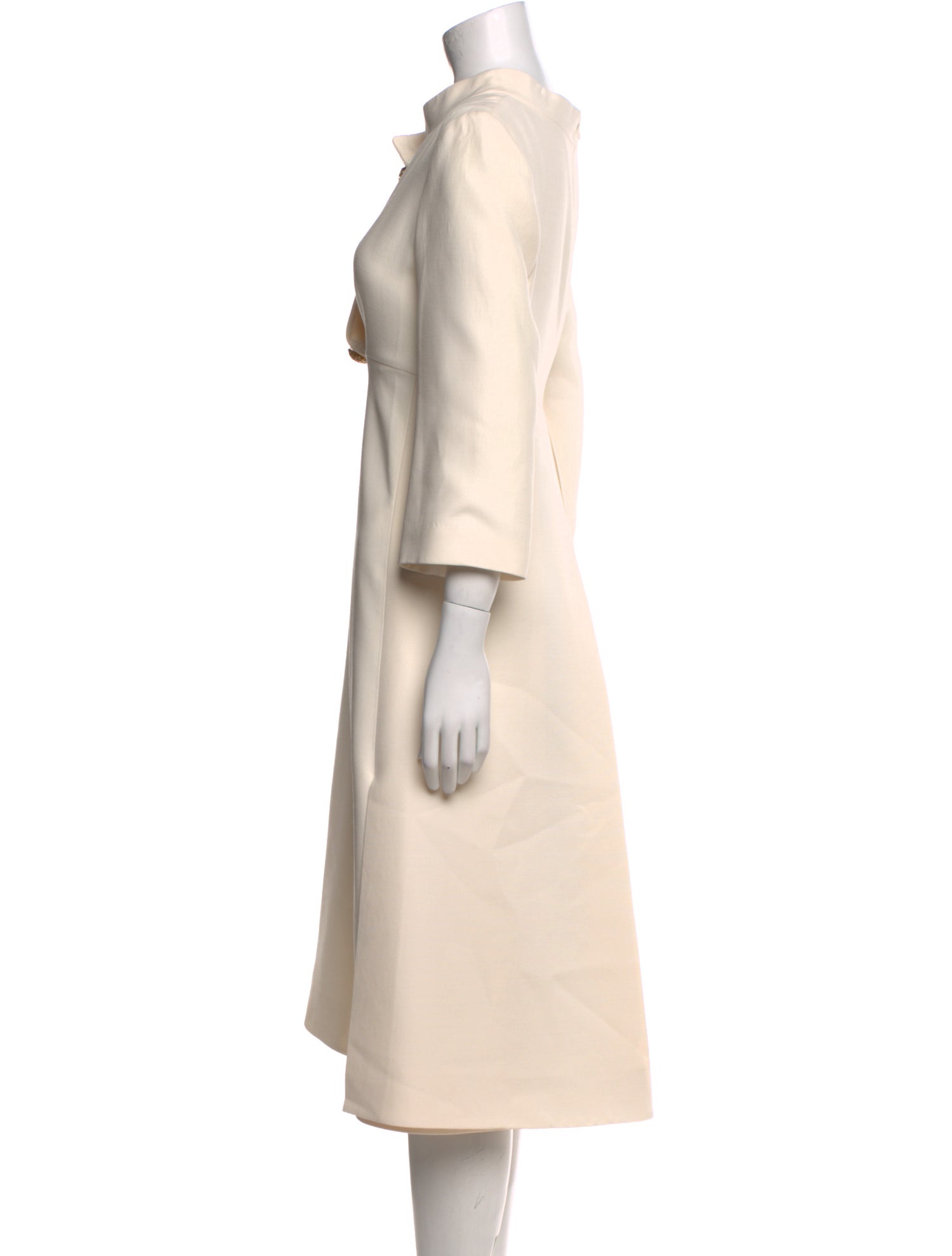 Valentino Virgin Wool Long Dress