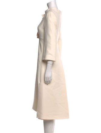 Valentino Virgin Wool Long Dress