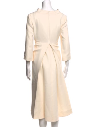 Valentino Virgin Wool Long Dress