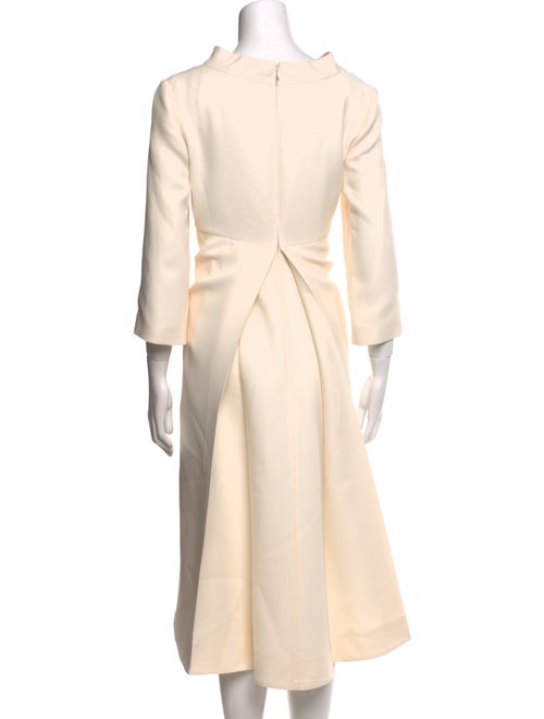 Valentino Virgin Wool Long Dress